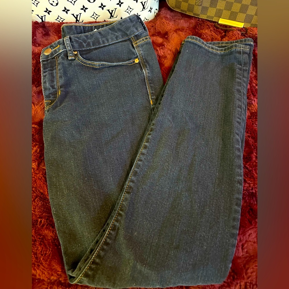 EUC GAP Blue Skinny‎ Jeans Classic Denim Style Size 28R
